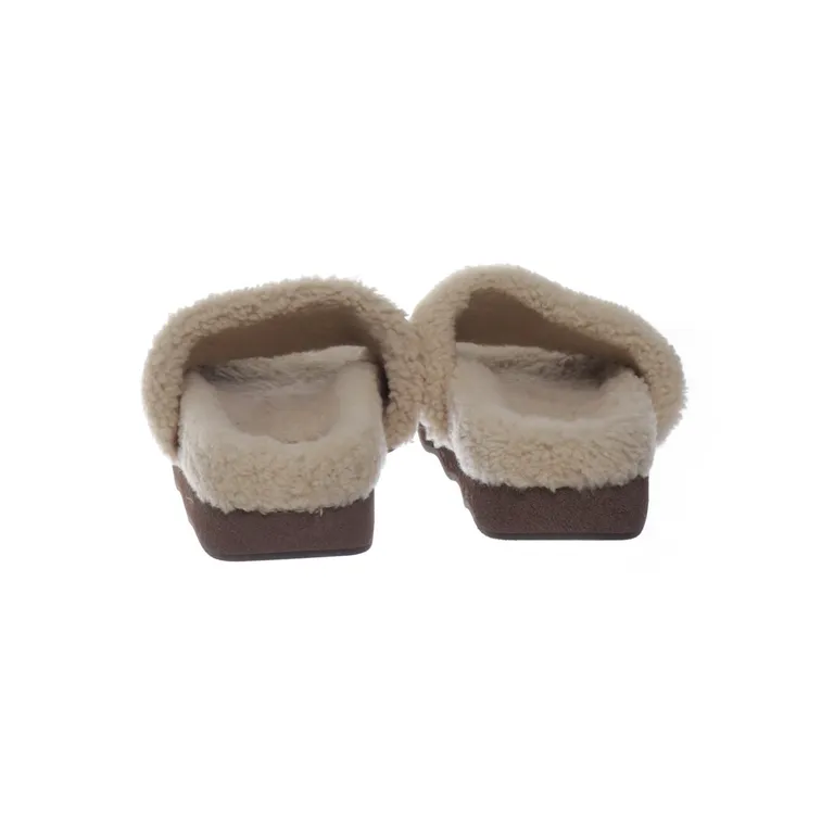 Tofflor (Beige) från Chloé Päls - Vinkel 4