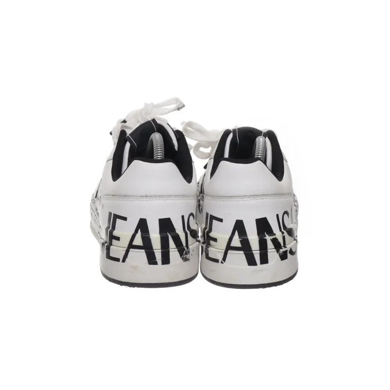 Sneakers (Vit, Svart) från Versace Jeans Couture Skinn - Vinkel 4
