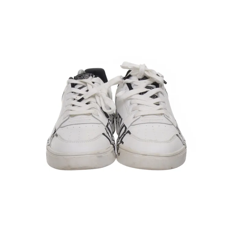 Sneakers (Vit, Svart) från Versace Jeans Couture Skinn - Vinkel 2