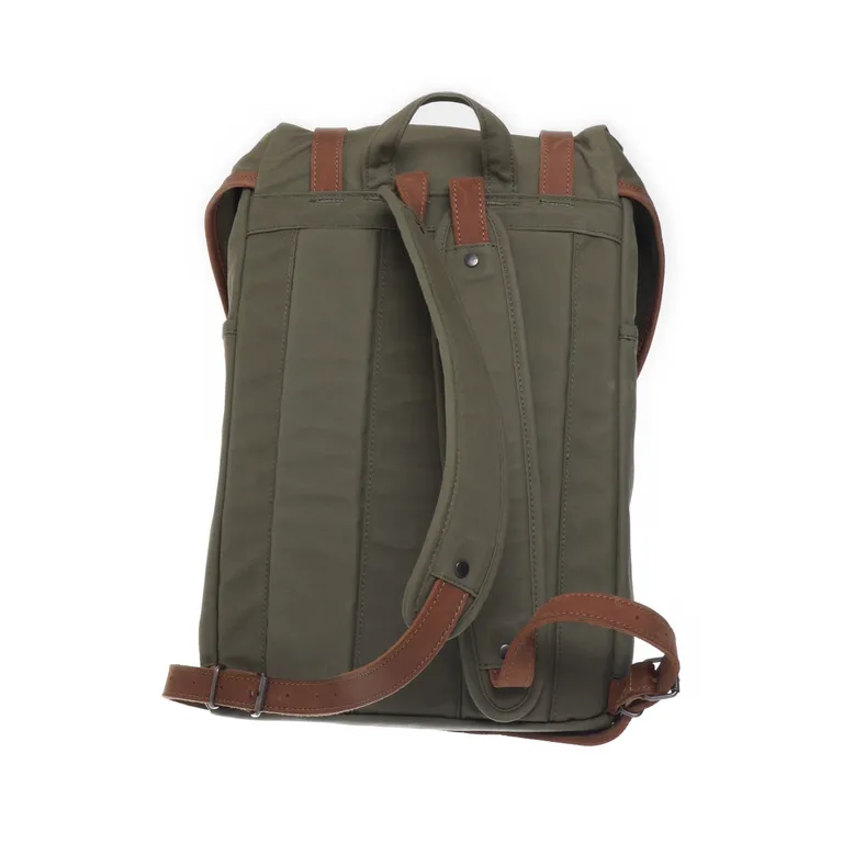 Ryggsäck (Rucksack No.21 Small) från Fjällräven Skinn, Ekologisk bomull - Vinkel 3