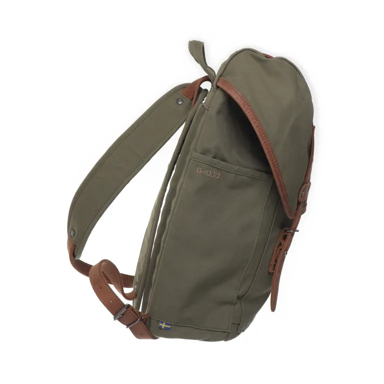 Ryggsäck (Rucksack No.21 Small) från Fjällräven Skinn, Ekologisk bomull - Vinkel 4
