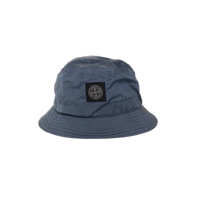 Buckethatt (Blå) från Stone Island Junior Nylon, Polyester