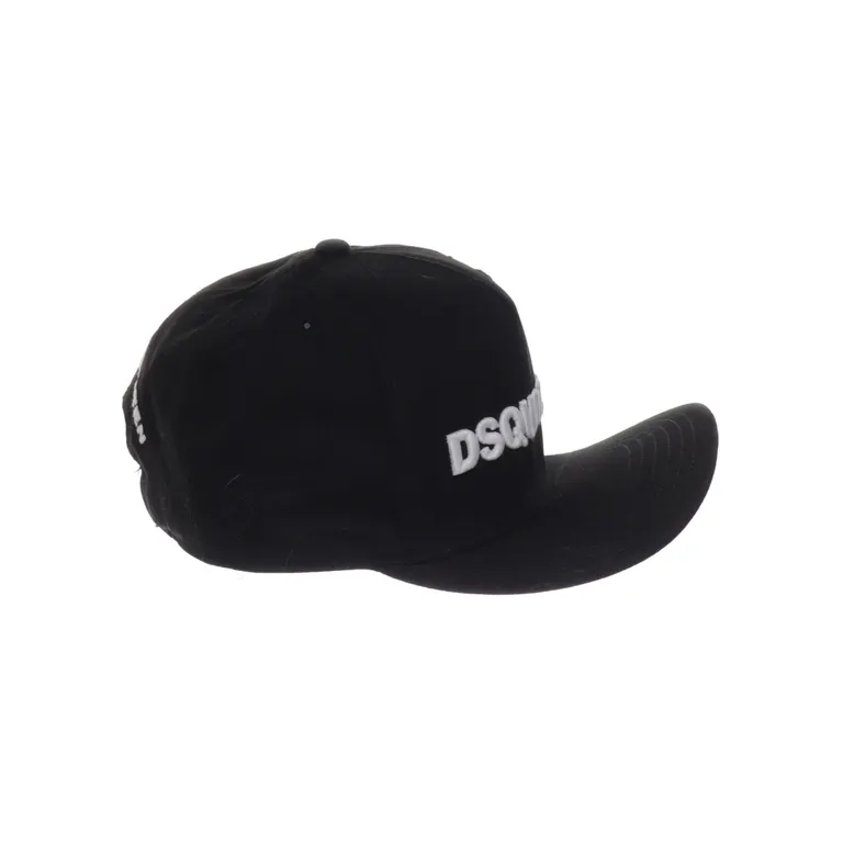 Keps (Svart) från Dsquared2 Bomull - Vinkel 4