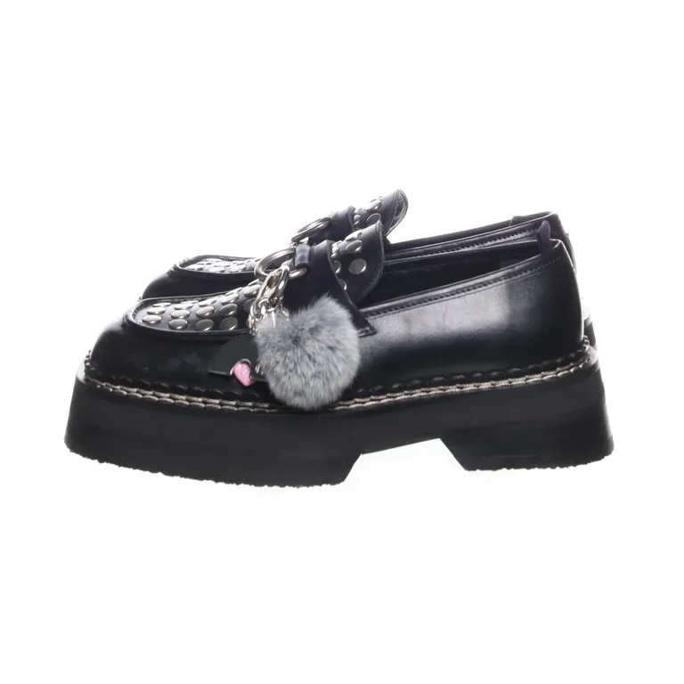 Loafers (Phoenix Leather, Black) från Eytys Skinn - Vinkel 3