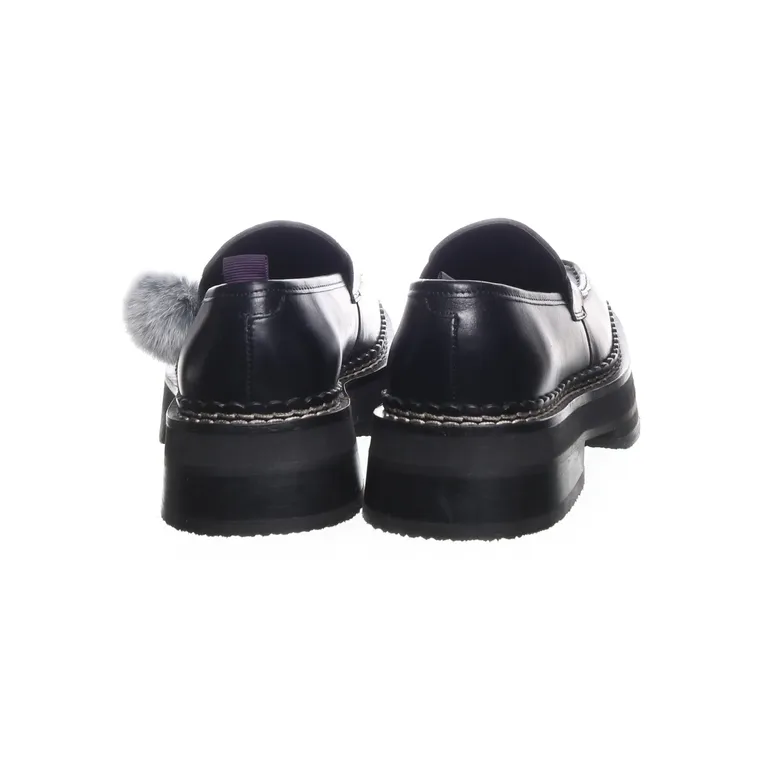 Loafers (Phoenix Leather, Black) från Eytys Skinn - Vinkel 4
