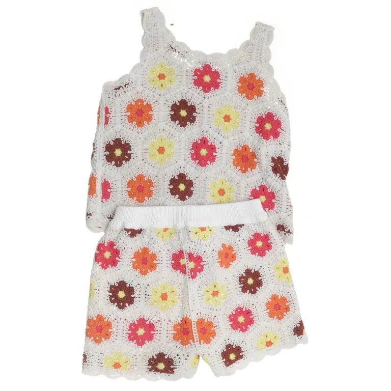 Set (Vit, Flerfärgad) från Primark Akryl, Bomull - Vinkel 2