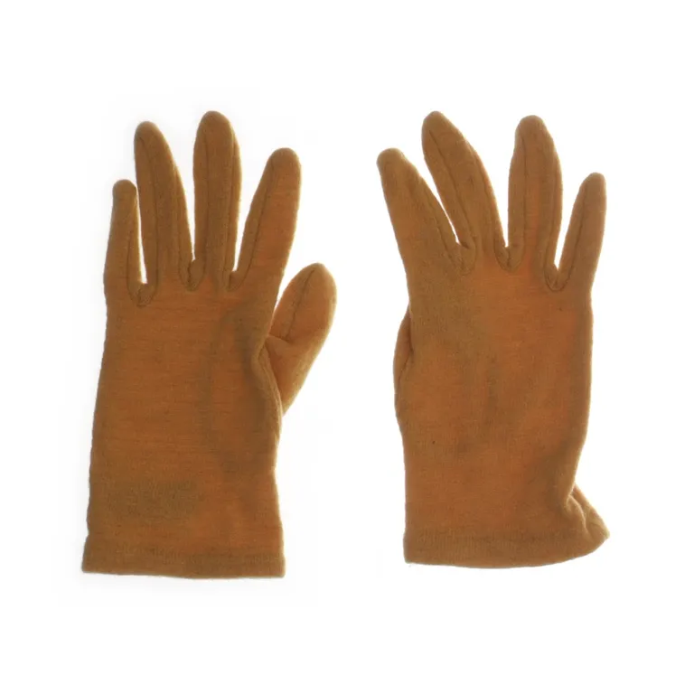 Handskar (Gul) från Åhléns Ull, Polyamid