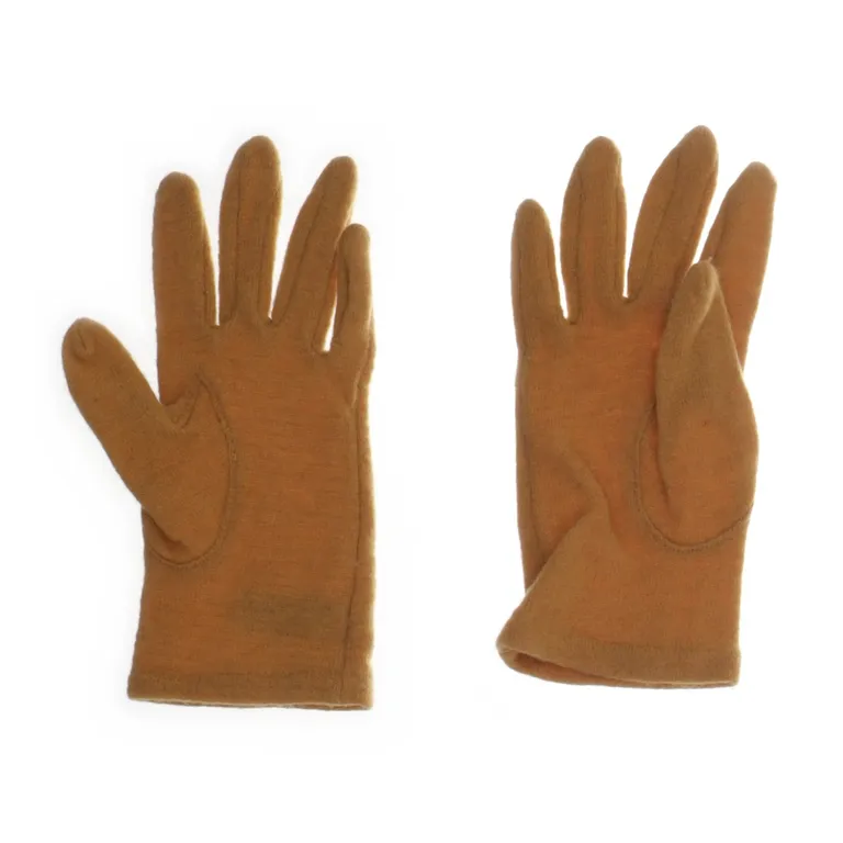 Handskar (Gul) från Åhléns Ull, Polyamid - Vinkel 2