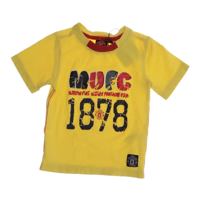 T-shirt (Gul) från Manchester City Bomull, Elastan