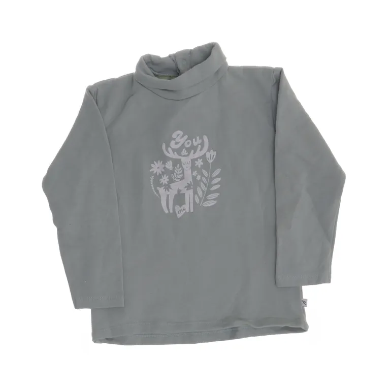 Långärmad t-shirt (Grön) från OEKO-TEX Bomull, Elastan