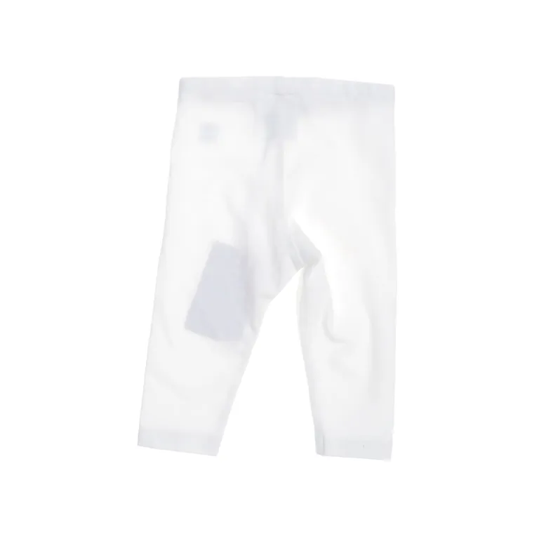 Leggings (Vit) från Polarn O. Pyret Ekologisk bomull, Elastan - Vinkel 2