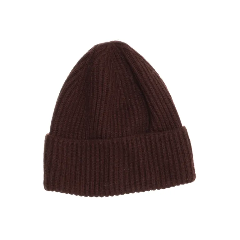 Beaniemössa (Brun) från H&M Polyamid, Viskos, Elastan, Polyester, Akryl