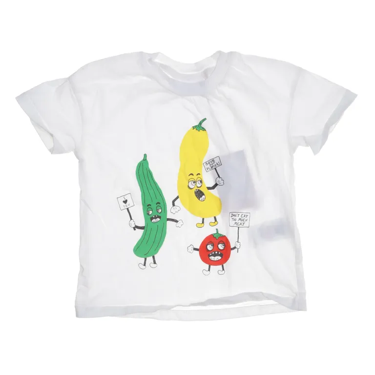 T-shirt (Vit, Flerfärgad) från Mini Rodini Bomull