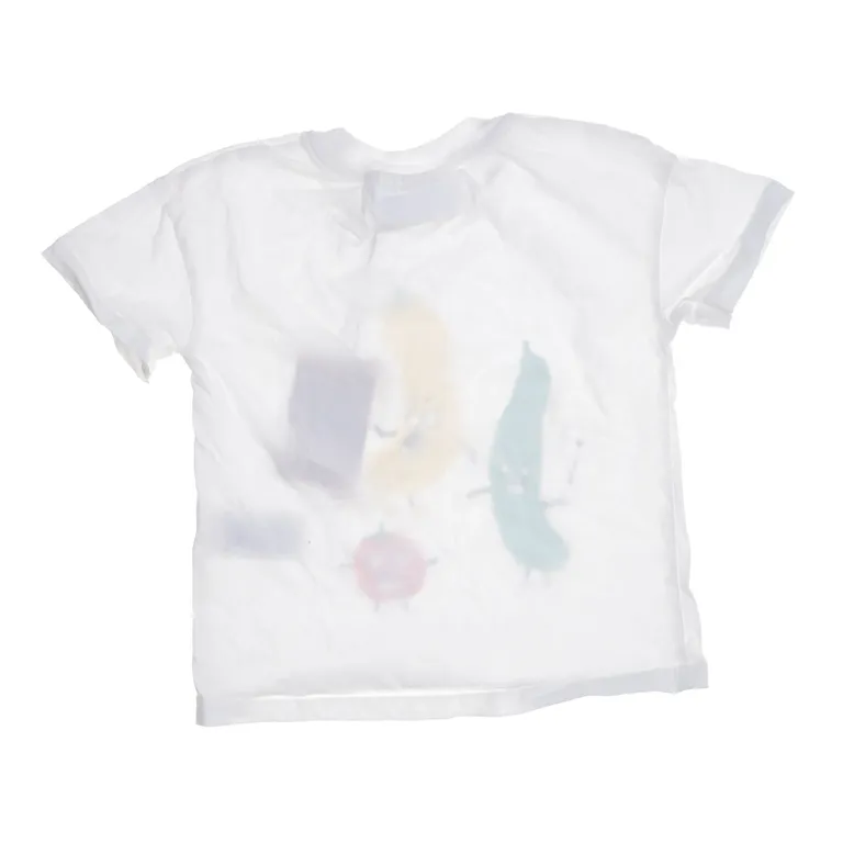 T-shirt (Vit, Flerfärgad) från Mini Rodini Bomull - Vinkel 2