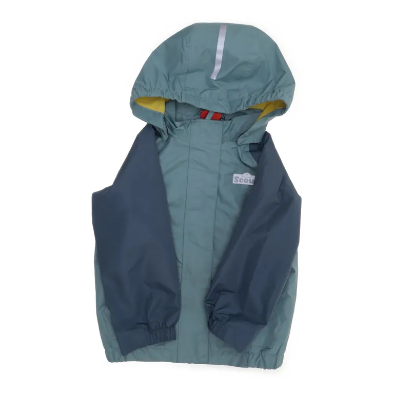 Regnjacka (Grön, Blå) från Scout Polyester