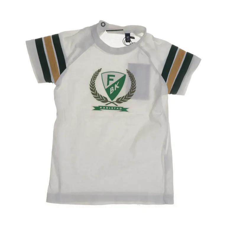 T-shirt (Vit, Flerfärgad) från Karlstad Bomull