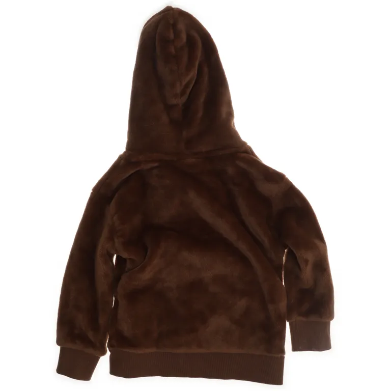Huvtröja (Brun) från Bogi Polyester - Vinkel 2