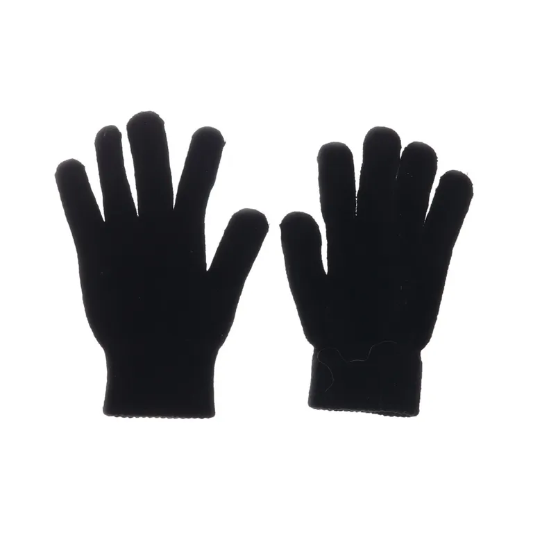 Handskar (Svart) från H&M Polyester, Akryl, Elastan - Vinkel 2