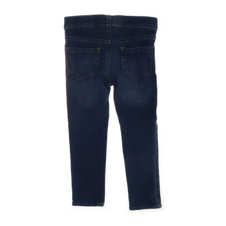 Treggings (Blå) från Tights Elastan, Bomull - Vinkel 2