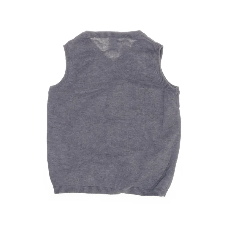 Väst (Grå) från H&M Bomull - Vinkel 2