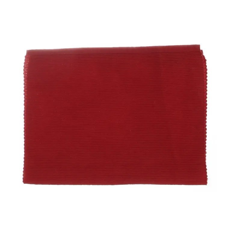 Bordstablett (Röd) från Åhléns Bomull, Polyester - Vinkel 2
