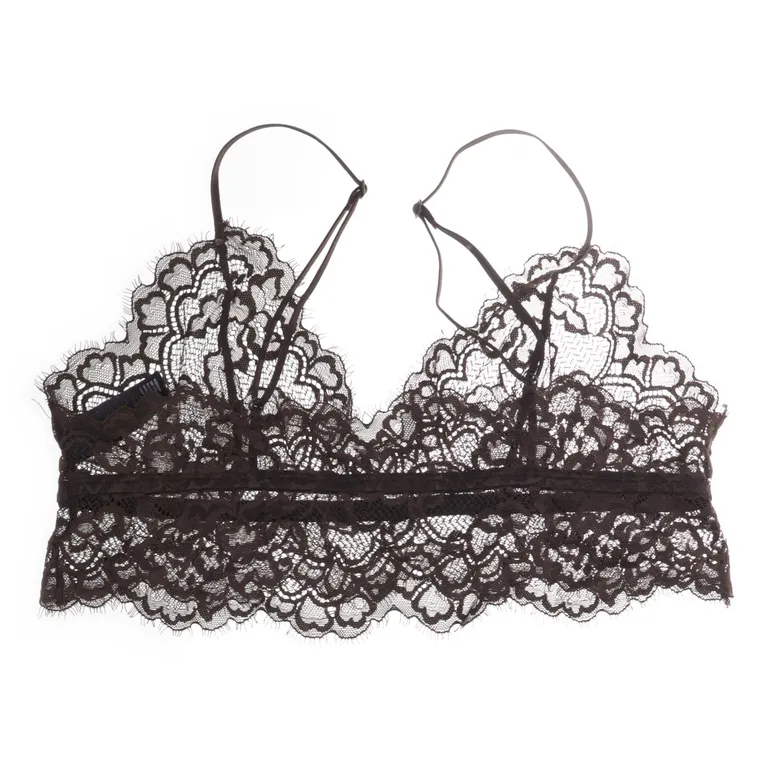 Bralette (Brun) från Weekday Elastan, Polyamid - Vinkel 2