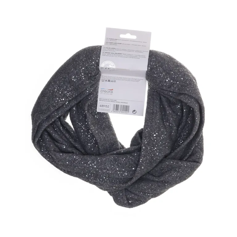 Cirkelsjal (Grå, Silverfärgad) från Tchibo Polyester, Elastan - Vinkel 2