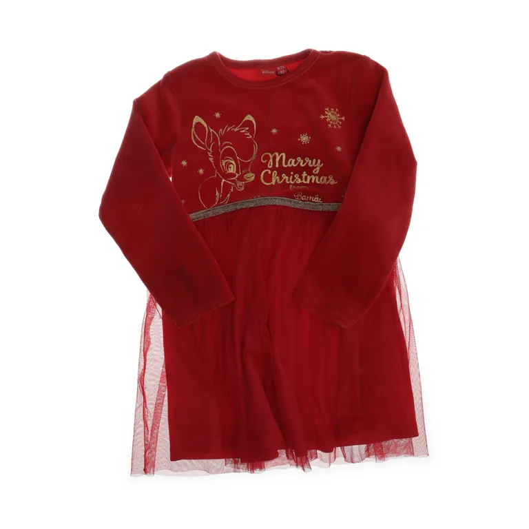 Klänning (Röd, Gul) från Disney Polyester