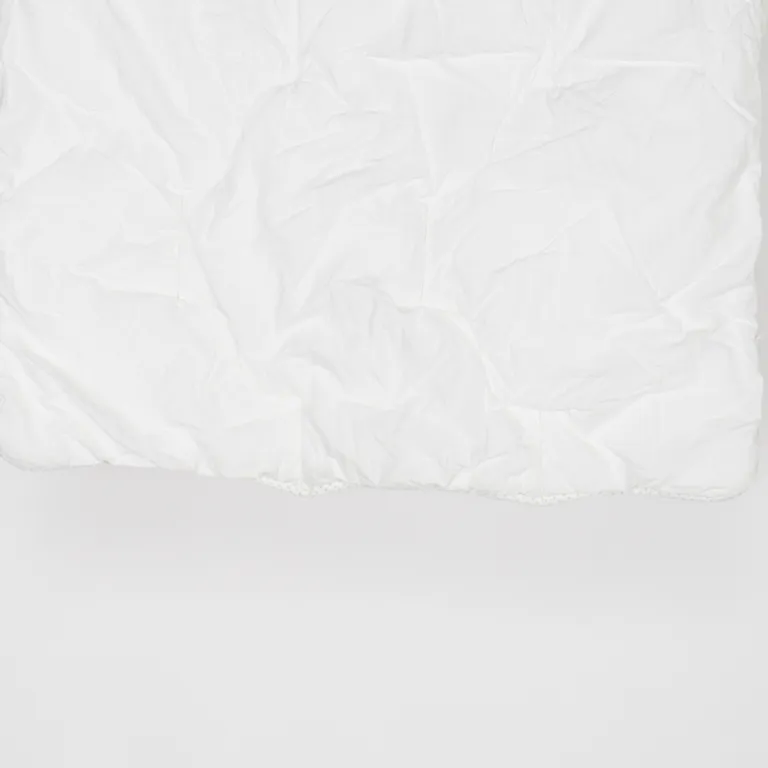 Bäddmadrass (Vit) från Höie Polyester, Bomull - Vinkel 2