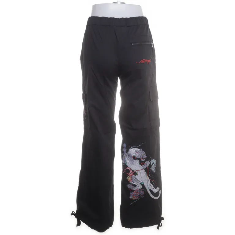 Byxor (Svart) från Ed Hardy Bomull, Elastan - Vinkel 2