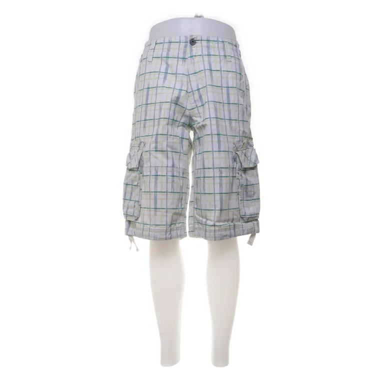 Shorts cargo (Blanc, Multicolore) de Mustang Coton