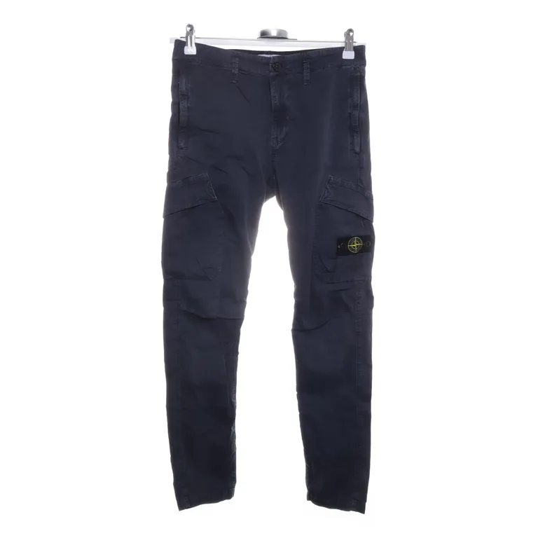 Cargobyxor (Blå) från Stone Island Junior Bomull, Elastan