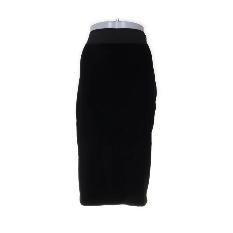 Kjol (Svart) från Lindex Bomull, Elastan, Polyester
