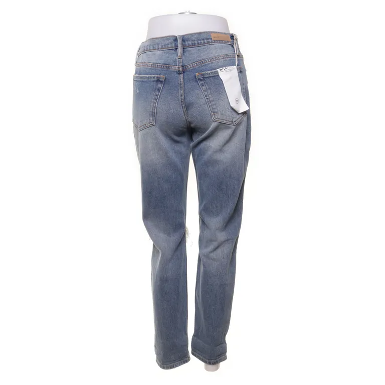 Jeans (Blå) från Milk Atelier Bomull, Elastan - Vinkel 2