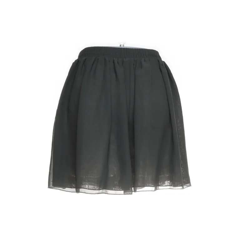 Kjol (Grön) från Chiffon Polyester - Vinkel 2