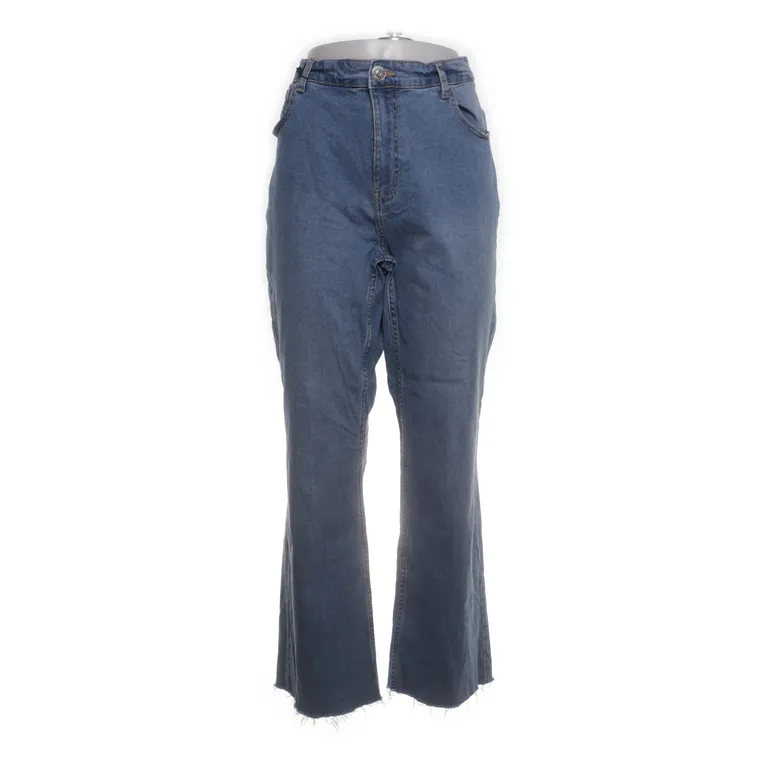 Jeans (Blå) från Flare Bomull, Elastan