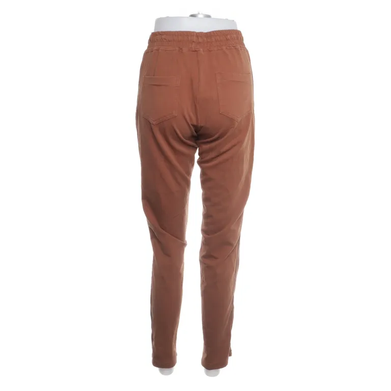 Pantalon de survêtement (Marron) de Lacomy Élasthane, Coton - Angle 3