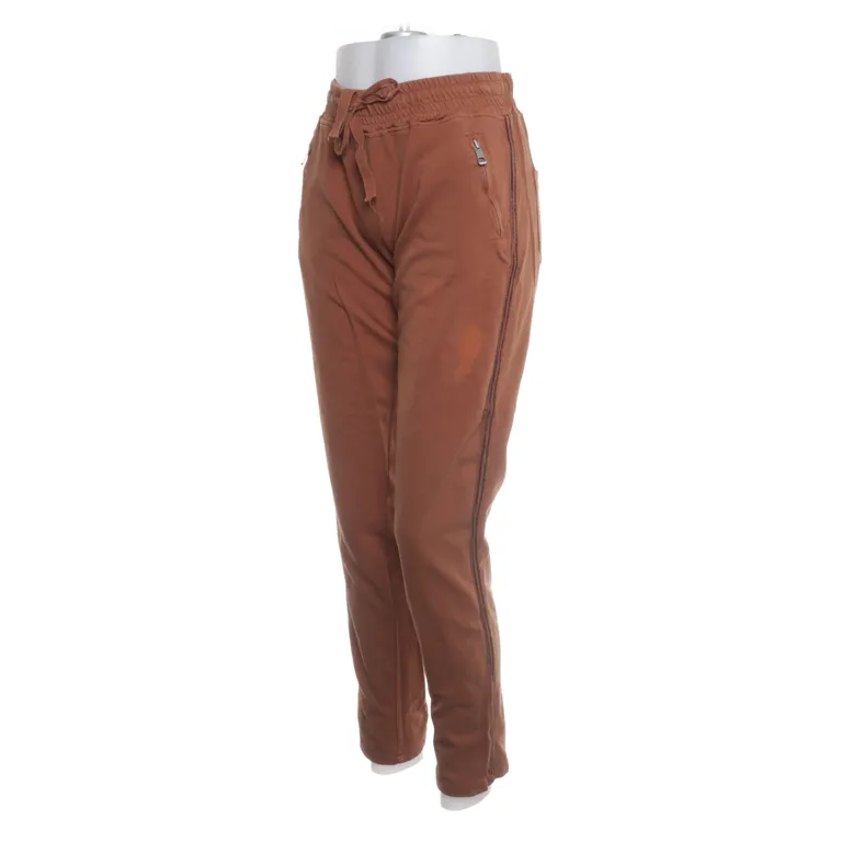 Pantalon de survêtement (Marron) de Lacomy Élasthane, Coton - Angle 2