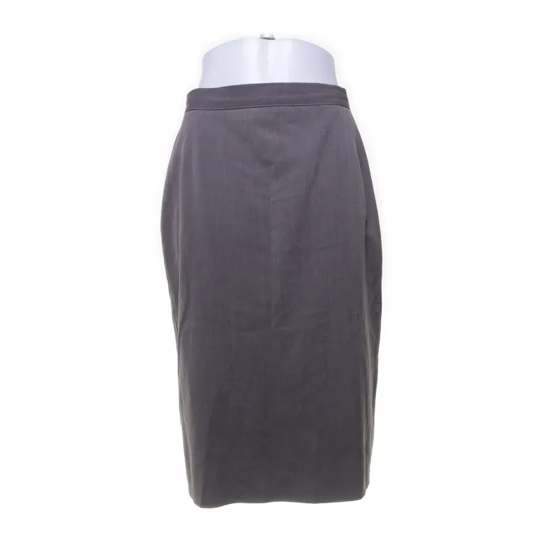 Pennkjol (Grå) från Add It Polyester, Viskos, Ull, Elastan