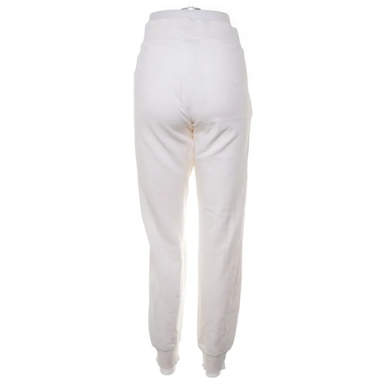 Mjukisbyxor (Vit) från Cubus Polyester, Ekologisk bomull - Vinkel 2
