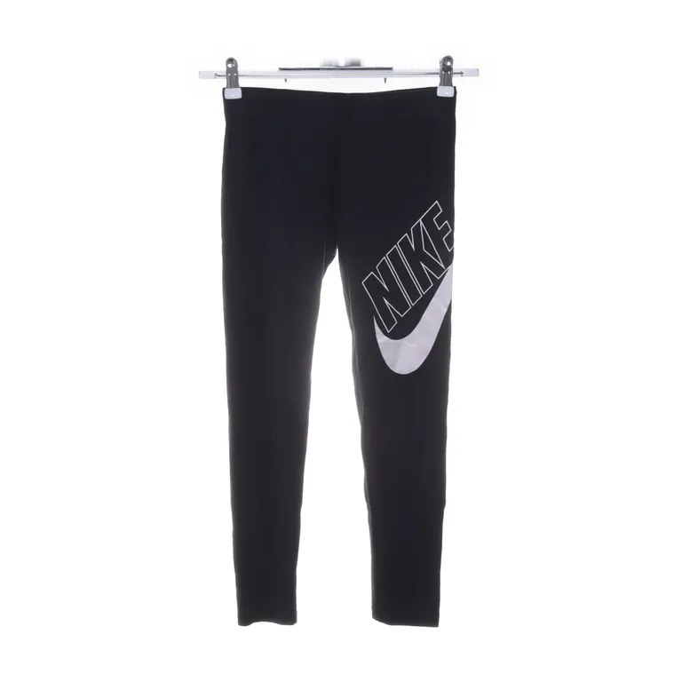 Träningstights (Svart, Vit) från Nike Bomull, Elastan