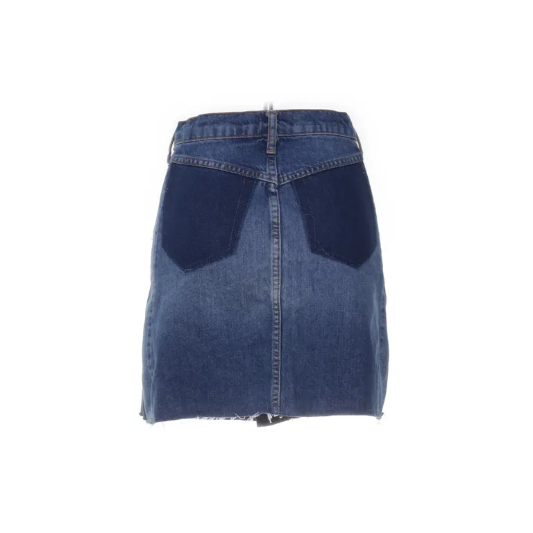 Jupe En Jean Zara Femme Taille S - Mini Décontractée Bleue Occasion Très Bon état