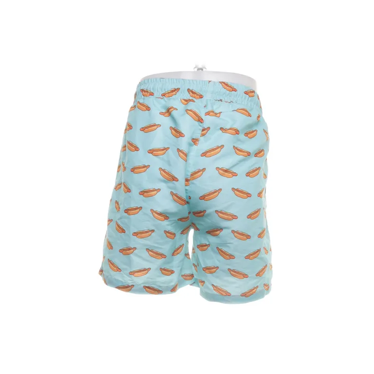 Träningsshorts (Turkos, Flerfärgad) från Biltema Polyester - Vinkel 2