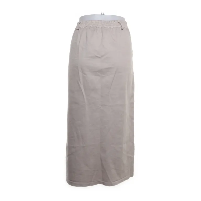 Kjol (Beige) från Marta Bomull, Elastan - Vinkel 2