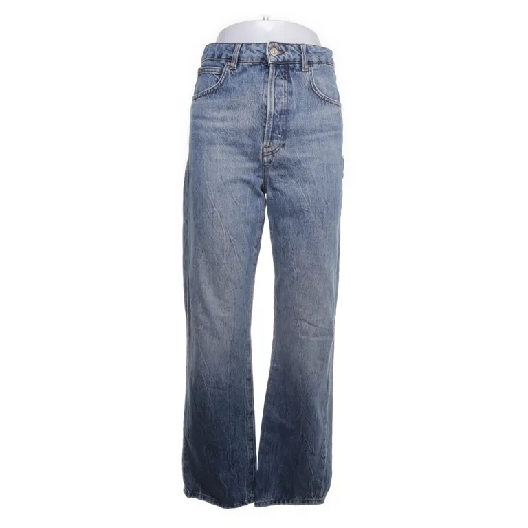 Jeans (Blå) från Leandra Medine x Mango Bomull