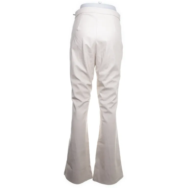 Läderbyxor (Skinnbyxor i bootcut modell med dragkedja i sidan) från Gina Tricot Polyester - Vinkel 2