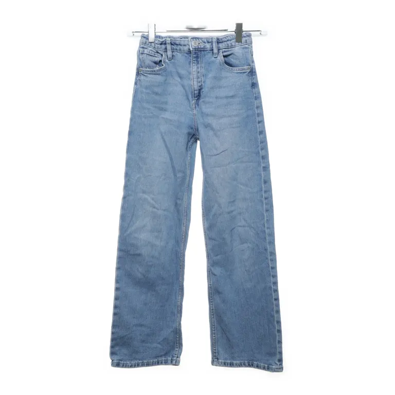 Jeans (Blå) från H&M Bomull, Elastan