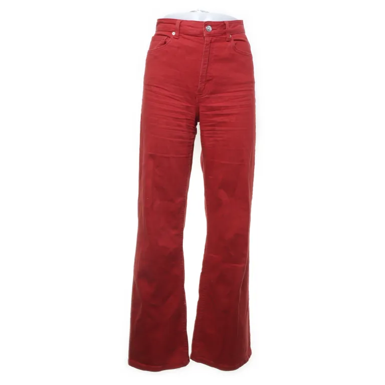 Jeans (Röd) från Divided by H&M Bomull, Elastan