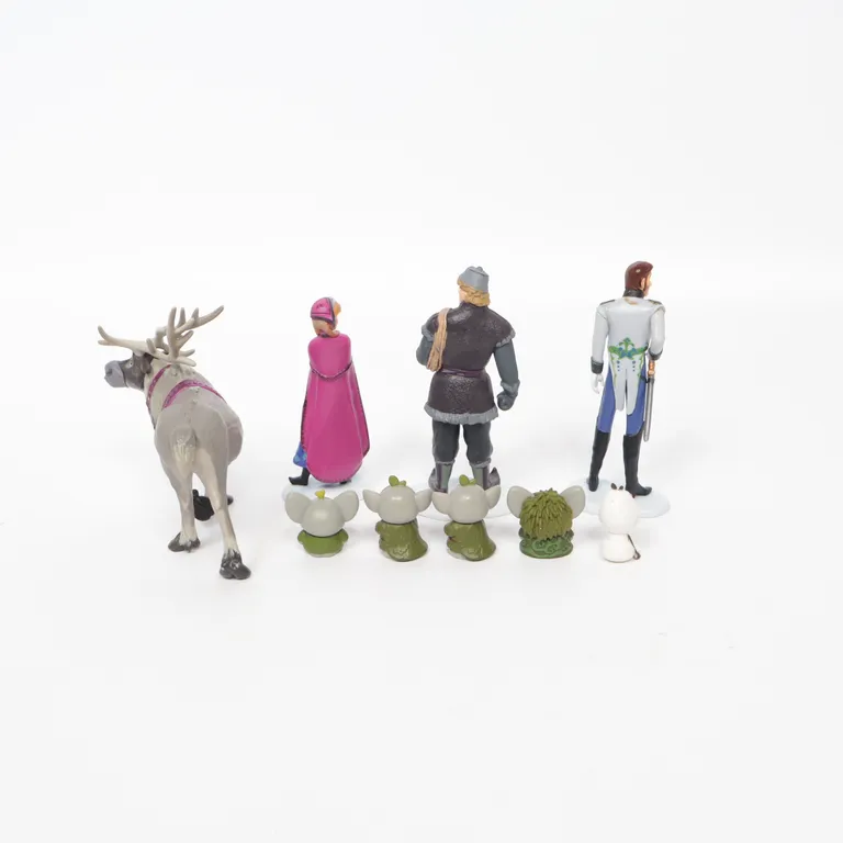 Leksak (Frozen / Frost / Anna / ren / Sven / troll) från Disney - Vinkel 2