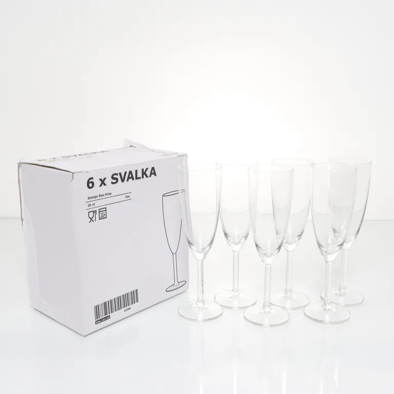 Champagneglas från IKEA